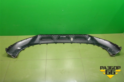 Юбка переднего бампера (после 2019г) (4M0807733F) для Audi Q7 c 2015г (Ку 7)