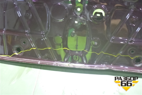 Дверь багажника без стекла (41009491559) для BMW X6 G06 с 2019г (Х6 Г06)