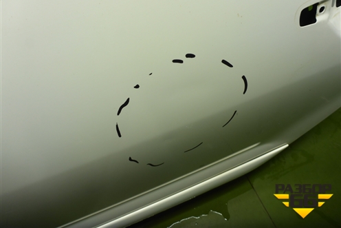 Дверь задняя левая (универсал) (5730A193) для Mitsubishi Lancer-9  с 2003-2008г (Лансер)