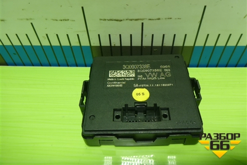 Блок управления светом (3Q0907338E) для Volkswagen Tiguan с 2016г (Тигуан)