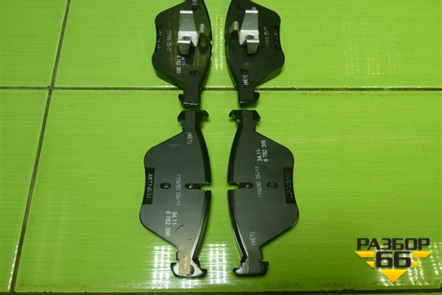 Колодки тормозные передние (новые) (34116777772) для BMW 3-серия Е90/Е91 с 2005г