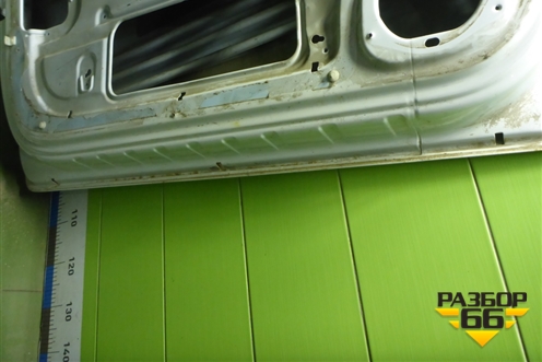 Дверь передняя левая (3-х дверный кузов) для Opel Corsa D с 2006-2014г (Корса Д)