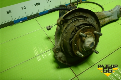 Рычаг задний продольный правый (ступица на 4 шпильки) для Mitsubishi Lancer-9  с 2003-2008г (Лансер)