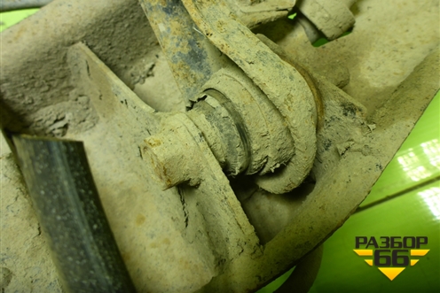 Рычаг задний продольный правый (ступица на 4 шпильки) для Mitsubishi Lancer-9  с 2003-2008г (Лансер)