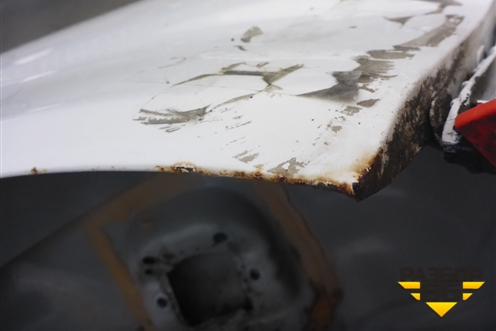 Крыло заднее левое (3-х дверный кузов) для Opel Corsa D с 2006-2014г (Корса Д)