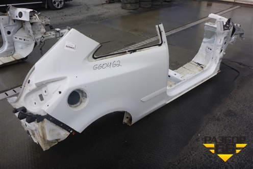 Крыло заднее правое (3-х дверный кузов) для Opel Corsa D с 2006-2014г (Корса Д)