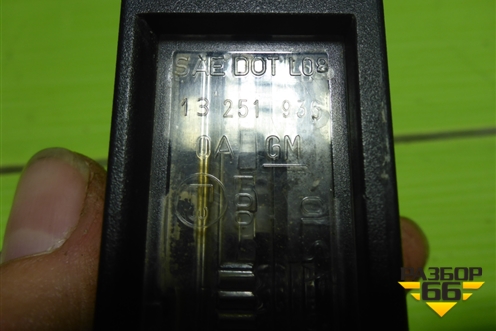 Фонарь подсветки номера (13251936) для Chevrolet Cobalt с 2012г (Кобальт)