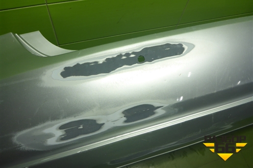 Бампер задний (до 2015г под парктроник) (6RU807421) для Volkswagen Polo (седан) с 2010г (Поло)