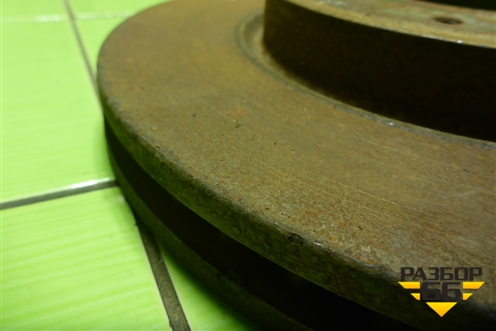 Диск тормозной передний вентилируемый (4 шпильки) для Mitsubishi Lancer-9  с 2003-2008г (Лансер)