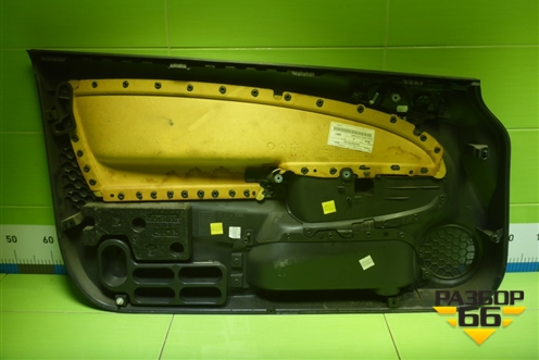 Обшивка двери передней правой под электрику (3-х дверный кузов) (13232891) для Opel Corsa D с 2006-2014г (Корса Д)