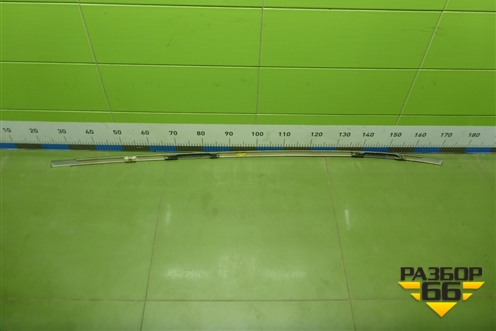 Молдинг крыши левый (3-х дверный кузов) (13267158) для Opel Corsa D с 2006-2014г (Корса Д)