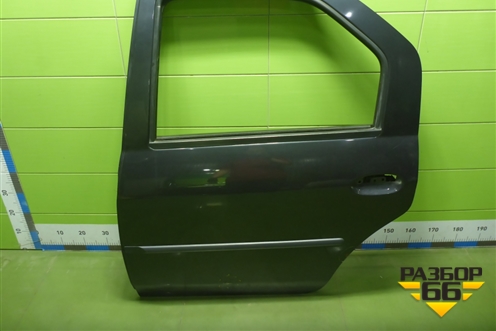 Дверь задняя левая (821012123R) для Renault Logan с 2004-2015г (Логан)