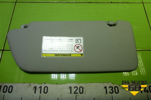 Козырёк солнцезащитный правый для Peugeot 408 с 2012г