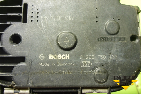 Заслонка дроссельная электрическая (1.2л Z12XEP) (0280750133) для Opel Corsa D с 2006-2014г (Корса Д)