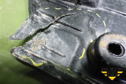 Защита антигравийная левая (84135A6000) для Kia Ceed с 2012-2018г (Сид 2)