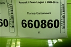 Полка багажника (до 2009г) (8200683340) для Renault Logan с 2004-2015г (Логан)