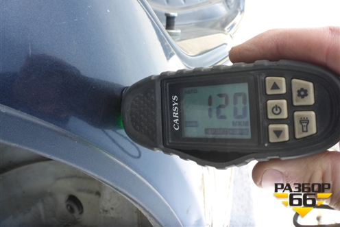 Крыло заднее левое для Renault Logan с 2004-2015г (Логан)