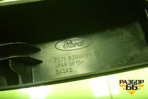 Накладка двери передней левой (на рамку) (7S71A201A19AJW) для Ford Mondeo 4 с 2006-2014г (Мондео)