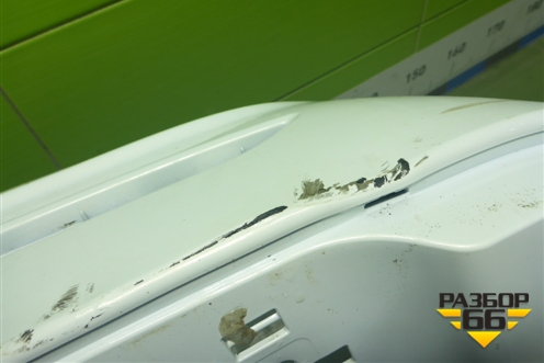 Бампер задний (под парктроник) (2804102XPW01A) для Great Wall Poer c 2019г (Поер)