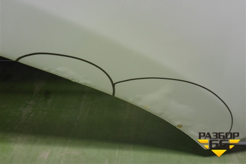 Крыло переднее правое (после 2015г) (5380160D50) для Toyota Land Cruiser (200) с 2008г (Ленд Крузер)