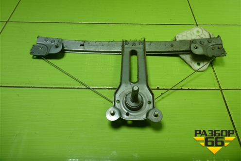 Стеклоподъёмник механический задний правый для Renault Logan с 2004-2015г (Логан)