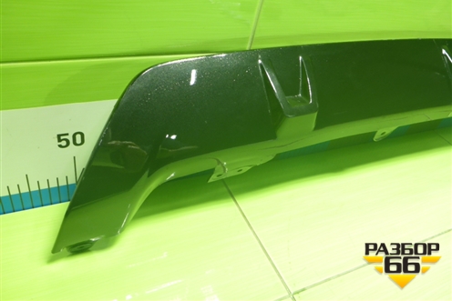 Накладка заднего бампера (на юбку M-пакет) (51128089547) для BMW X5 G05 с 2018г (Х5 Г05)