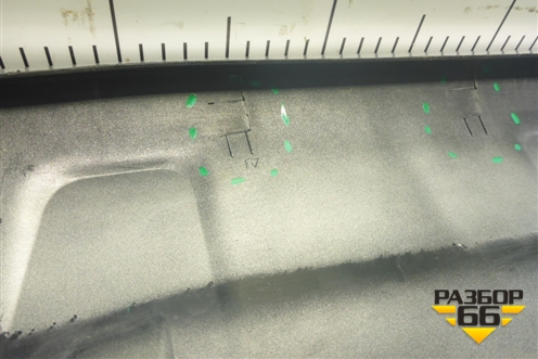 Накладка переднего бампера (6405A231ZZ) для Mitsubishi Eclipse Cross с 2017г (Эклипс Кросс)