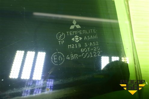 Стекло двери задней левой (универсал) для Mitsubishi Lancer-9  с 2003-2008г (Лансер)