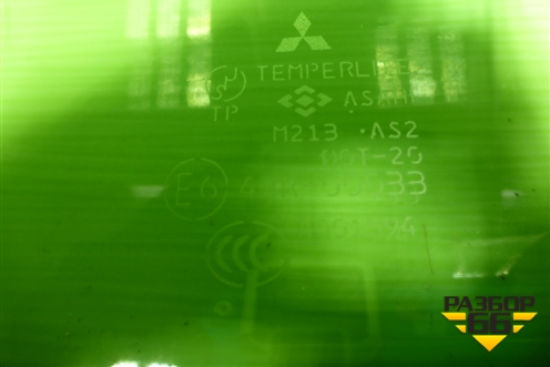 Стекло двери передней левой для Mitsubishi Lancer-9  с 2003-2008г (Лансер)