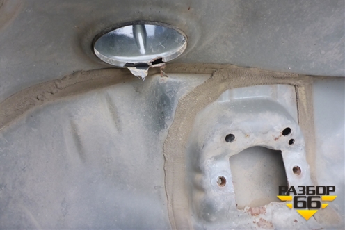 Крыло заднее правое (5ти дверный кузов) для Opel Corsa D с 2006-2014г (Корса Д)