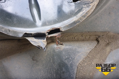 Крыло заднее правое (5ти дверный кузов) для Opel Corsa D с 2006-2014г (Корса Д)