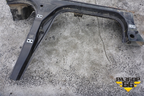 Порог со стойкой левый (5ти дверный кузов) для Opel Corsa D с 2006-2014г (Корса Д)