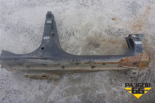 Порог со стойкой правый (5ти дверный кузов) для Opel Corsa D с 2006-2014г (Корса Д)