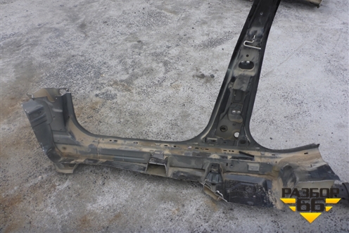 Порог со стойкой правый (5ти дверный кузов) для Opel Corsa D с 2006-2014г (Корса Д)