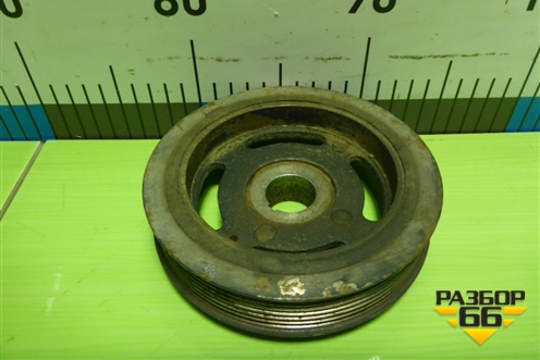 Шкив коленвала (1.6л HR16) для Nissan Tiida (C11X) с 2004-2013г (Тиида)