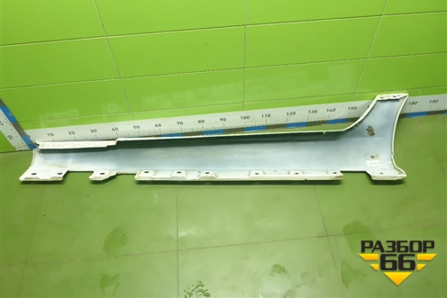 Накладка на порог наружная правая (A1726980254) для Mercedes Benz SLK R172 с 2010-2016г (СЛК)