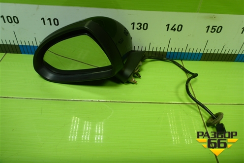 Зеркало левое электрическое (5 контактов) для Opel Corsa D с 2006-2014г (Корса Д)