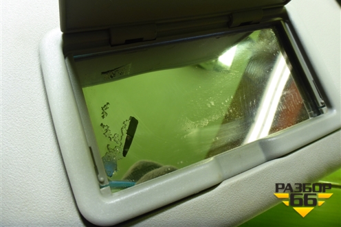 Козырёк солнцезащитный правый для Opel Corsa D с 2006-2014г (Корса Д)