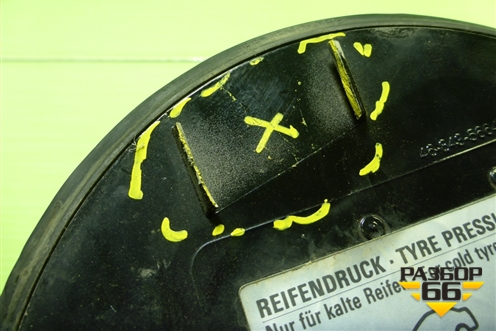 Лючок бензобака (13183307) для Opel Corsa D с 2006-2014г (Корса Д)