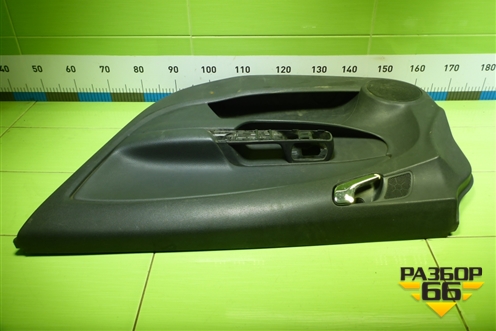 Обшивка двери передней правой под электрику (5ти дверный кузов) (P1002881) для Opel Corsa D с 2006-2014г (Корса Д)