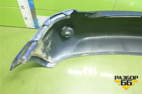 Бампер задний (не оригинал) для Ford Fiesta с 2001-2008г (Фиеста 5)