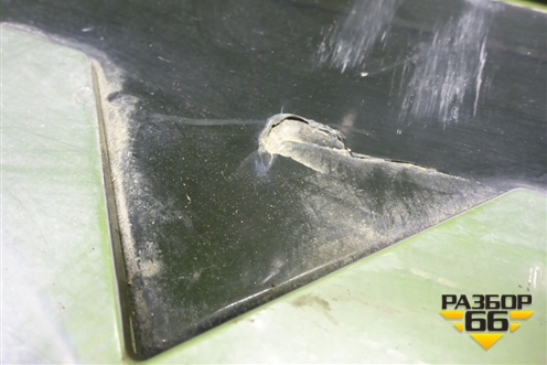 Решетка в капот  (81611506077) для MAN TGS с 2007г (ТГС)