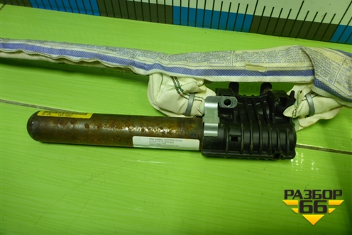 Подушка безопасности боковая шторка левая (5ти дверный кузов) (13150704) для Opel Corsa D с 2006-2014г (Корса Д)