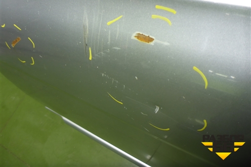 Дверь задняя левая (0K2NC73020) для Kia Spectra с 2001г (Спектра)