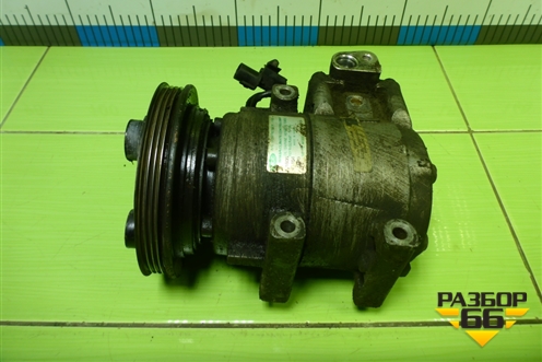 Компрессор кондиционера (1.6л S6D) (227208111010) для Kia Spectra с 2001г (Спектра)
