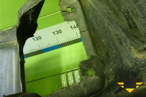 Обшивка багажника левая для Kia Spectra с 2001г (Спектра)