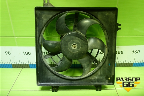 Вентилятор охлаждения радиатора для Kia Spectra с 2001г (Спектра)