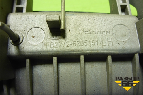 Ручка наружная двери задней левой (FB22726205151) для Kia Spectra с 2001г (Спектра)