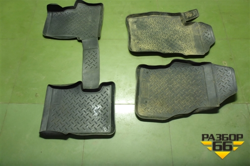 Ковры салона для Opel Corsa D с 2006-2014г (Корса Д)