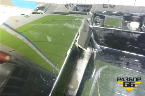 Накладка двери багажника (после 2017г) (7681160360) для Toyota Land Cruiser Prado(150) с 2009г (Ленд Крузер Прадо)